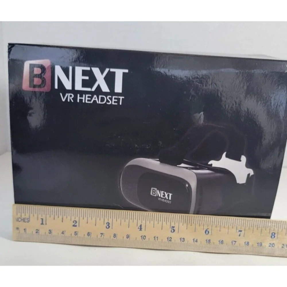 VR Headset Compatible w/iPhone & Android Phone-Universal Virtual Reality Goggles